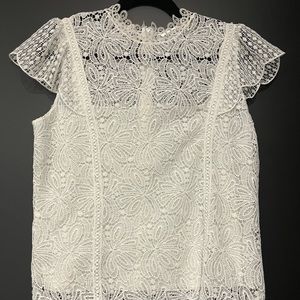 Elie Tahari Lace Blouse